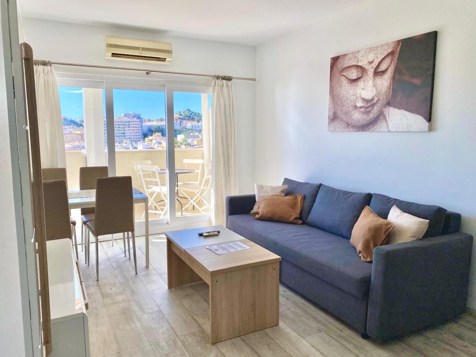 El Estudio De La Playa Benalbeach New 1Bd, Piscinas, Playa Y Vistas Al Mar Ref504 Benalmádena Eksteriør billede